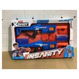 2PCS Zuru X-Shot Insanity Double Berzerko Dart Blaster 96 Darts