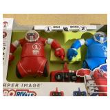 Sharper Image Toy RC Robo Rivals Remote Control Robot Fighting Set with 2-Player Combat with Power Fists