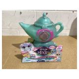 Magic Mixies Magic Genie Lamp with Interactive 8 Inch Rainbow Magic Plush, Ages 5+