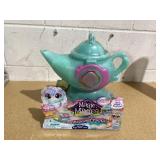 Magic Mixies Magic Genie Lamp with Interactive 8 Inch Rainbow Magic Plush, Ages 5+