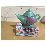 Magic Mixies Magic Genie Lamp with Interactive 8 Inch Rainbow Magic Plush, Ages 5+