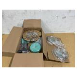 GreenLife Soft Grip Healthy Ceramic Nonstick 16 Piece Kitchen Cookware Pots and Frying Sauce Pans Set, PFAS-Free, Dishwasher Safe, Turquoise