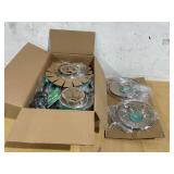 GreenLife Soft Grip Healthy Ceramic Nonstick 16 Piece Kitchen Cookware Pots and Frying Sauce Pans Set, PFAS-Free, Dishwasher Safe, Turquoise