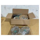 GreenLife Soft Grip Healthy Ceramic Nonstick 16 Piece Kitchen Cookware Pots and Frying Sauce Pans Set, PFAS-Free, Dishwasher Safe, Turquoise