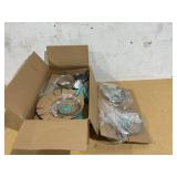 GreenLife Soft Grip Healthy Ceramic Nonstick 16 Piece Kitchen Cookware Pots and Frying Sauce Pans Set, PFAS-Free, Dishwasher Safe, Turquoise