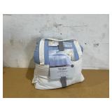 Better Homes & Gardens 3-Piece Blue Waffle Stripe Comforter Set, Adult King