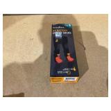 Small/Medium ActionHeat AA Battery Heated Socks - Unisex Warm Socks w/Built-in Heating Panels