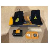 Small/Medium ActionHeat AA Battery Heated Socks - Unisex Warm Socks w/Built-in Heating Panels