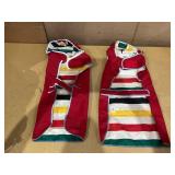 LOT OF 2 Pendleton Pet Waterproof Reversible Rain Coat for Dogs