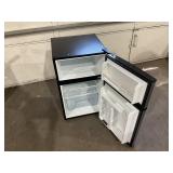 Galanz 3.1 Cu ft Two Door Mini Fridge with Freezer