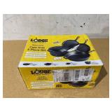 Lodge Cast Iron Seasoned 5-Piece Set with Skillet, Griddle & Dutch Oven