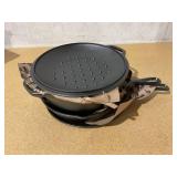 Lodge Cast Iron Seasoned 5-Piece Set with Skillet, Griddle & Dutch Oven