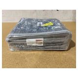 Ileading Boho Kitchen Rugs Sets 3 Piece with Runner Floral Kitchen Floor Mat Carpet Farmhouse Kitchen Rugs and Mats Non Skid Washable Runner Rug for Kitchen Floor Office Sink Laundry, Blue