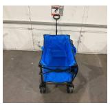 Ozark Trail All-Terrain Big Bucket Cart Wagon, Height 27", Blue