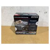 Intex 20" Queen Dura-Beam Deluxe Raised Air Bed Mattress with Built-in Pump