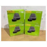 LOT OF 4 Intex Inflatable Ultra Lounge with Ottoman