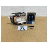 Howard Leight by Honeywell Impact Sport Sound Amplification Electronic Shooting Earmuff, Real Blue