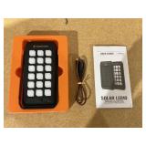 ToughTested 10000 Mah Solar Charger IP44 Waterproof Rugged Power Bank