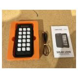 ToughTested 10000 Mah Solar Charger IP44 Waterproof Rugged Power Bank