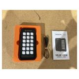 ToughTested 10000 Mah Solar Charger IP44 Waterproof Rugged Power Bank