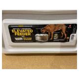 Gamma Elevated Storage Feeder Dog Bowl, 12 Cups