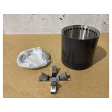 Mesa XL, 7 Inch Tabletop Fire Pit with Stand - Smokeless, Stainless Steel Fire Pit for Camping,