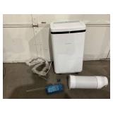 Keystone 8,000 BTU (13,000 BTU ASHRAE) 115-Volt Portable Air Conditioner with Remote