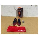 ActionHeat Rechargeable Heated Insoles with Remote L/XL