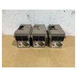 LOT OF 3 MTM Case-Gard Can in a Can Ammo Can Combo
