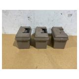 LOT OF 3 MTM Case-Gard Can in a Can Ammo Can Combo