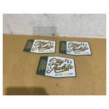 LOT OF 3 Open Road Brands Stay Awhile Metal Wall Thermometer