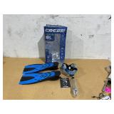 Cressi Bonete Pro Dry Snorkeling Combo