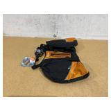 Kurgo Baxter Dog Backpack, Baxter, Black/Orange