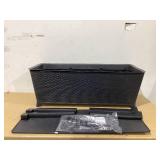 44.5 in. W x 15.25 in. H Easy Grow Elevated Resin Garden Bed Large