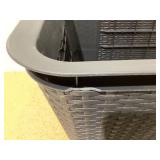 44.5 in. W x 15.25 in. H Easy Grow Elevated Resin Garden Bed Large