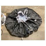 SaluSpa Hollywood AirJet Inflatable Circle Hot Tub Spa with Color-Changing LED Lights 4-6 Person with Pump #P08411