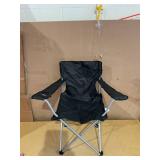 Ozark Trail Basic Quad Folding Camp Chair with Cup Holder