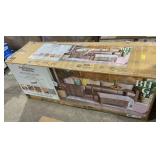 4PCS Better Homes & Gardens Brookbury Outdoor Wicker Patio Sectional Dining Set