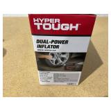 Hyper Tough Dual Power Digital Inflator for P195/65r15 Car Tire Car-DC 12V or Home-AC 120v