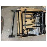 Tow Tuff Adjustable Truck-Bed Bike Rack