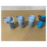 LOT OF 4 Tommee Tippee Insulated Straw Cups
