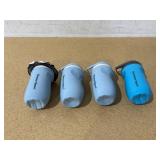 LOT OF 4 Tommee Tippee Insulated Straw Cups