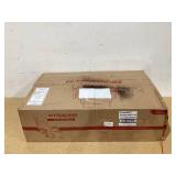 GTRACING GTW-300 Ergonomic Adjustable Height Reclining Fabric Gaming Chair , Cream/Brown