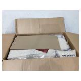 GTRACING GTW-300 Ergonomic Adjustable Height Reclining Fabric Gaming Chair , Cream/Brown