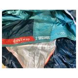 Quechua 2 Second Easy Waterproof Pop up 43.3 Inches, 2 Person Camping Tent