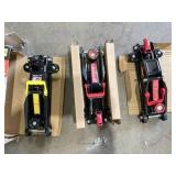 LOT OF 3 2 Ton Trolley Jack