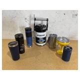 LOT OF 7 Miscellaneous Tumblrs and Water Bottles