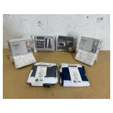 LOT OF 6 Miscellaneous Shower Curtains and Curtains