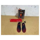 L/XL ActionHeat Rechargeable Heated Insoles with Remote