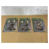 LOT OF 3 Tree Faces